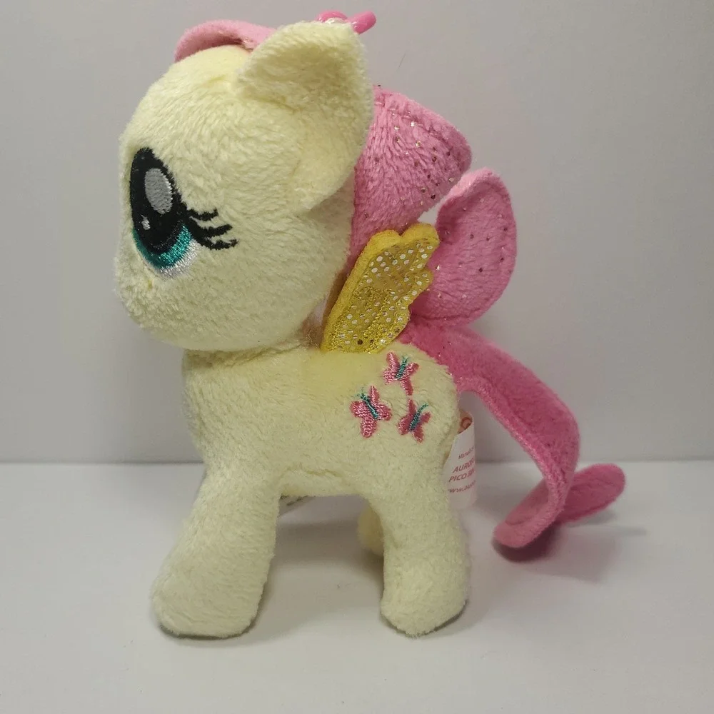 Aurora My Little Pony FLUTTERSHY Plush Keychain 5